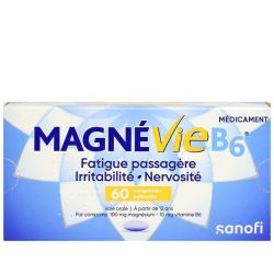 Magnevie B6 100Mg/10Mg Cpr Pell Plaq/60