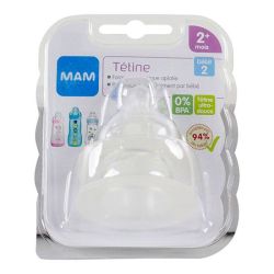 Tetine Mam Silkteat Sili 2Deb 2