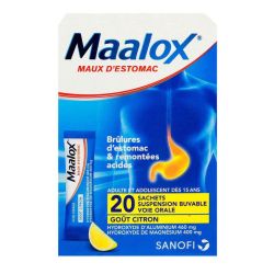 Maalox Susp Buv Maux Est En Sachet-Dose B/20