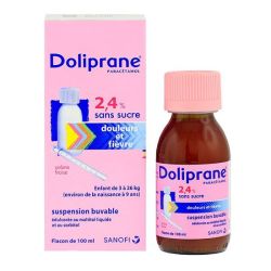 Doliprane Susp Buv Ssucr 100Ml