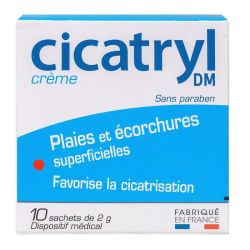 Cicatryl Dm Creme Sach Dos 10