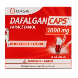 Dafalgancaps Gelul 1000Mg 8