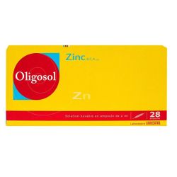 Oligosol Zn Zinc Amp 2Ml 28