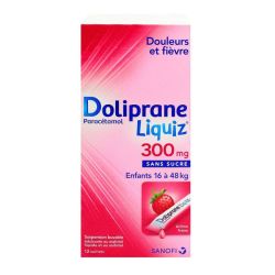 Dolipraneliquiz 300Mg Susp Buv Sach Malt B/12