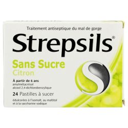 Strepsils S Sucre Citron Past24
