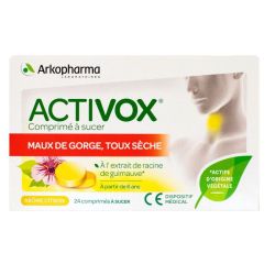 Activox Toux Sech Cpr Sucer 24