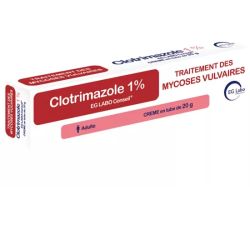 Clotrimaz Eg Lab 1% Cr T/20G