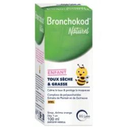 Bronchokod Naturel Sp Toux S G Enf Fl/100Ml