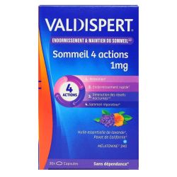 Valdispert Melatonine 1Mg 4 Actions Caps B/30