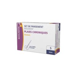 Biogaran Set Pans Stand Plaies Chroniq B/5