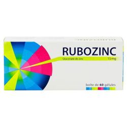 Rubozinc Gelul 15Mg 60