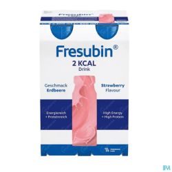 Fresubin 2Kcal Drink Nutrim Fraise 4/200Ml