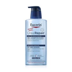 Eucerin Urearepair + Gel Lav 5% Urée Fl/400Ml