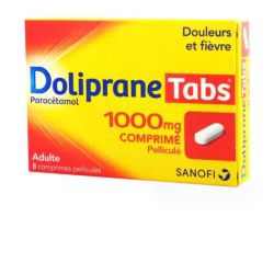 Doliprane Tabs 1000Mg 8Cp
