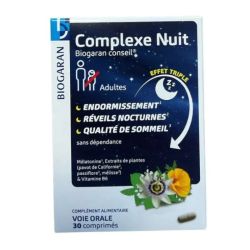 Complexe Nuit Biogaran 30 Comp