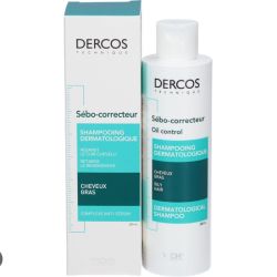 Dercos Shamp Sébo-Correct Oil Fl/200Ml