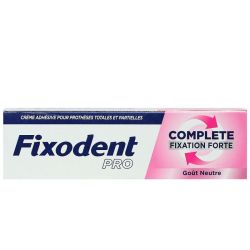 Fixodent Pro Cpl Fix Forte Cr Adhés Neut 47G