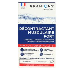 Granions Decontract Muscul Fort Cpr B/20