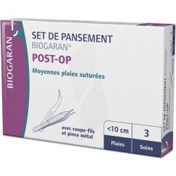 Biogaran Post-Op Set Pans Moyen Plai Sutur 3