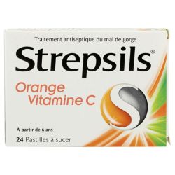 Strepsils Vit C Orange Past 24