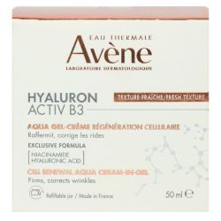 Avene Hyaluron Activ B3 Aqua Gel Cr P/50Ml