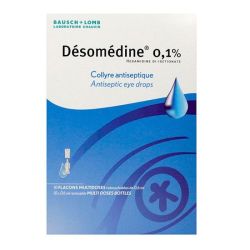 Desomedine 0,1% Collyre 10Fl/0,6Ml
