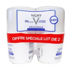 Vichy Déod Sans Sels D'aluminium 2Billes/50Ml