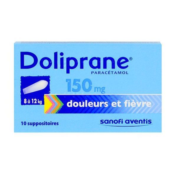 Doliprane Sup 150Mg 812K 10