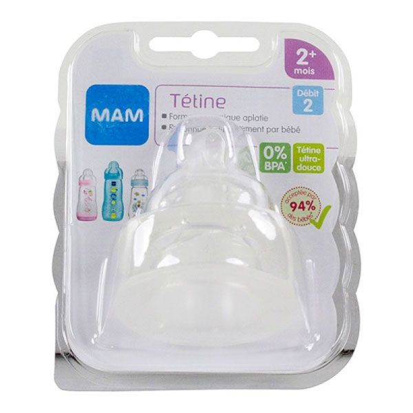 Tetine Mam Silkteat Sili 2Deb 2