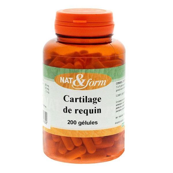 Nat&Form Naturel Cartilage Requin Gél B/200