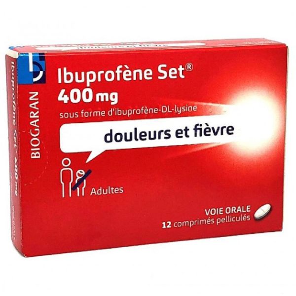 Ibuprofene Set 400Mg Cp Bt 12