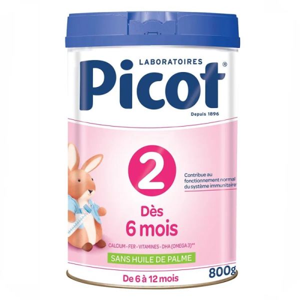 Picot Standard 2 Lait Pdr B/800G