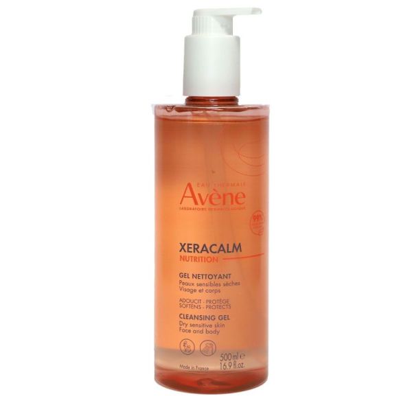 Avene Xeracalm Nutrition Gel Nettoy Fl/500Ml