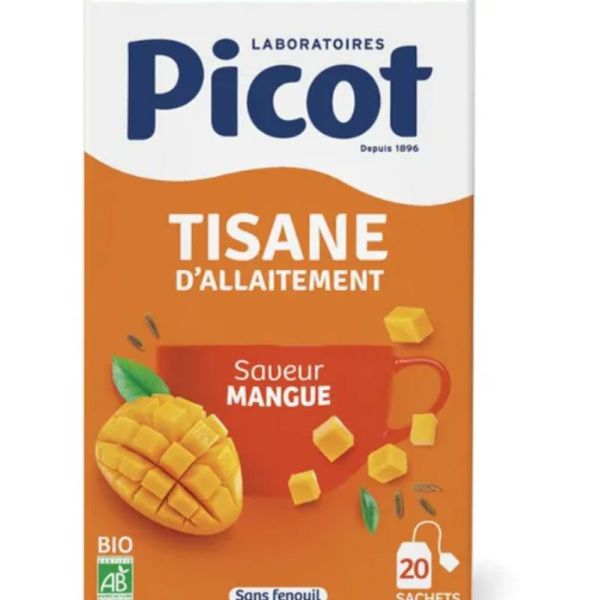 Picot Tis Allait Mangue Bio 20Sach