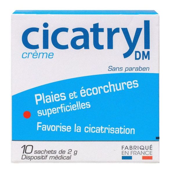 Cicatryl Dm Creme Sach Dos 10