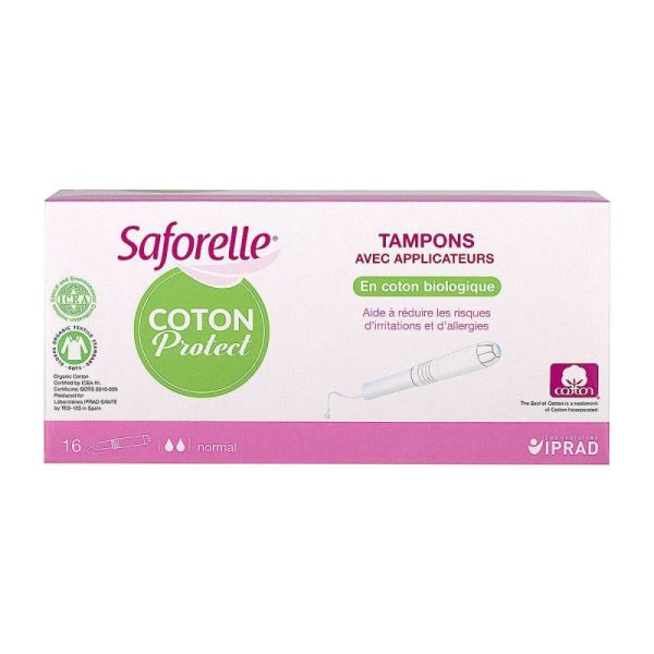 Saforelle Coton Protect Tampon