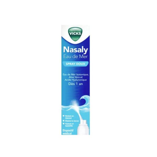 Nasaly Eau De Mer Spray Doux Fl/120Ml