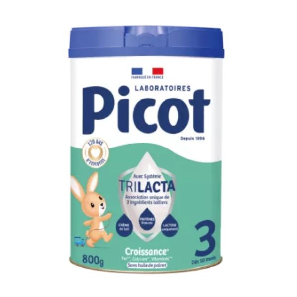 Picot Croissance Lait Pdr B/800G