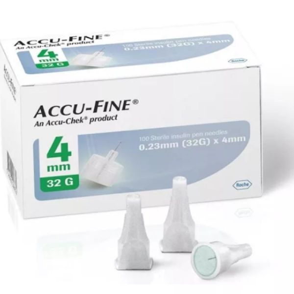 Accu Fine Aig P Stylo Inject 32Gx4Mm B/100