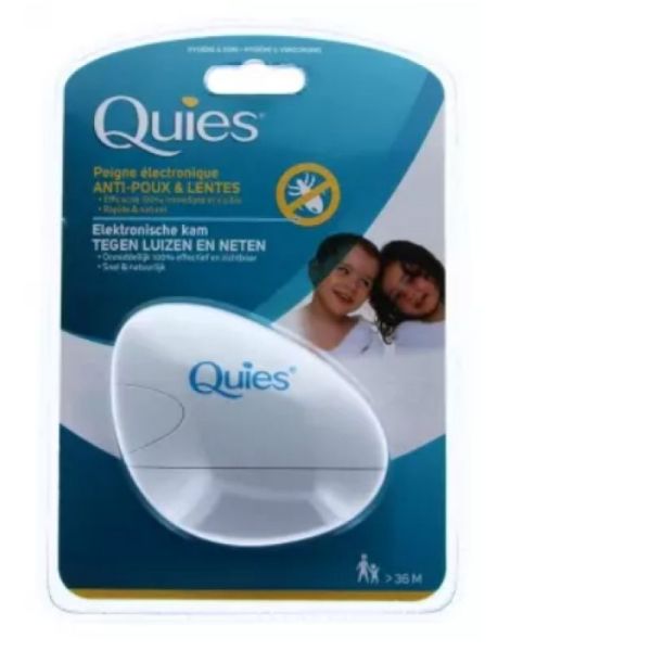 Quies Anti-Poux & Lentes Peigne Électron