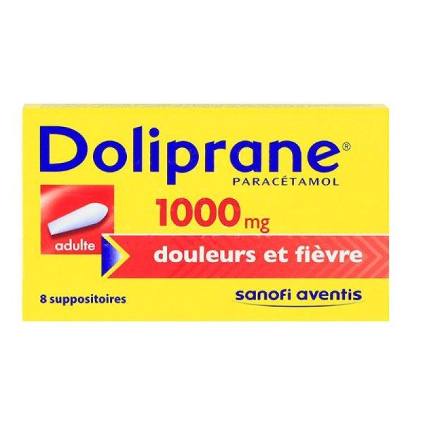 Doliprane Sup 1G Ad 8