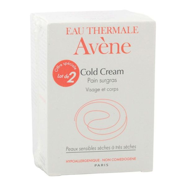 Avene Cold Cream Pain Surgras Vis/Corps2X100G