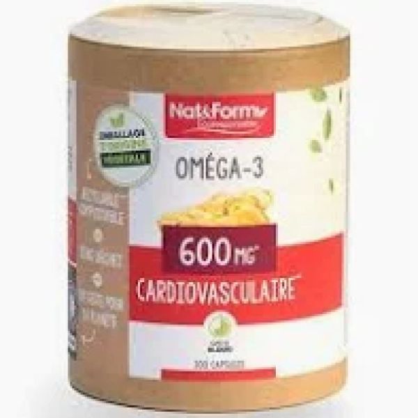 Nat&Form Eco Resp Oméga 3 Caps B/200