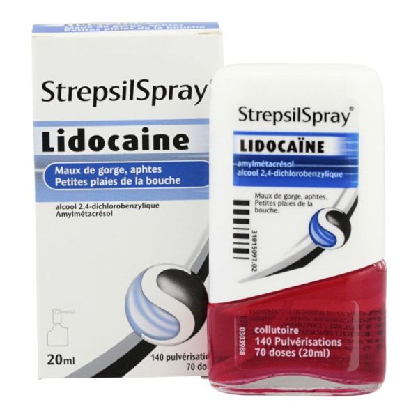Strepsilspray Lidoc Collut 20Ml