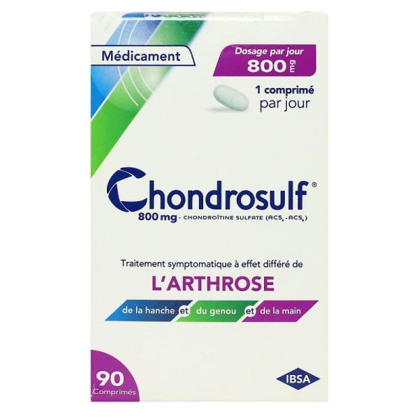 Chondrosulf Ibsa Cpr 800Mg 90