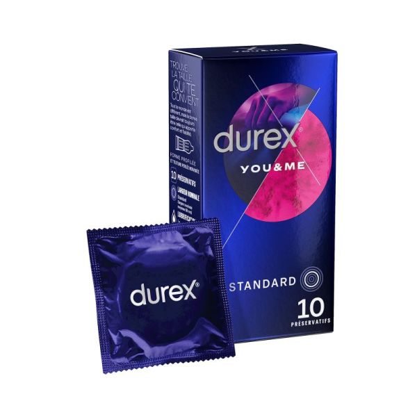 Durex You And Me Préserv B/10