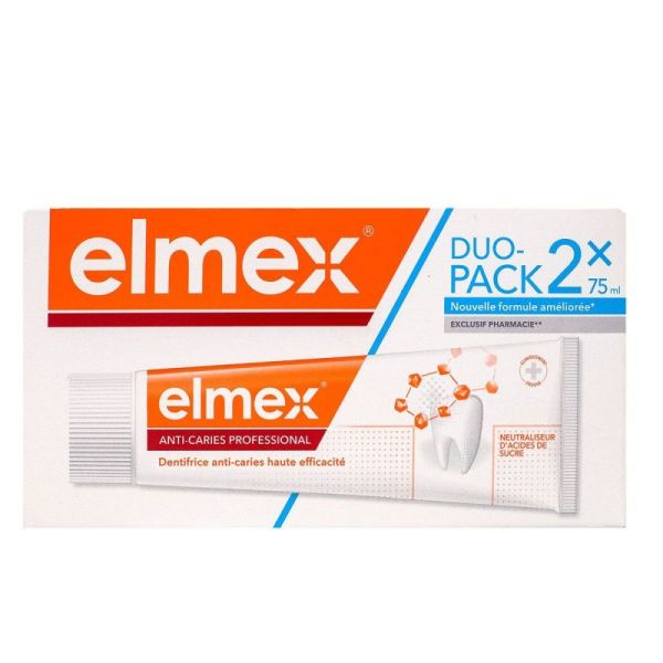 Elmex Dent Ant Cari Prof 2X75Ml