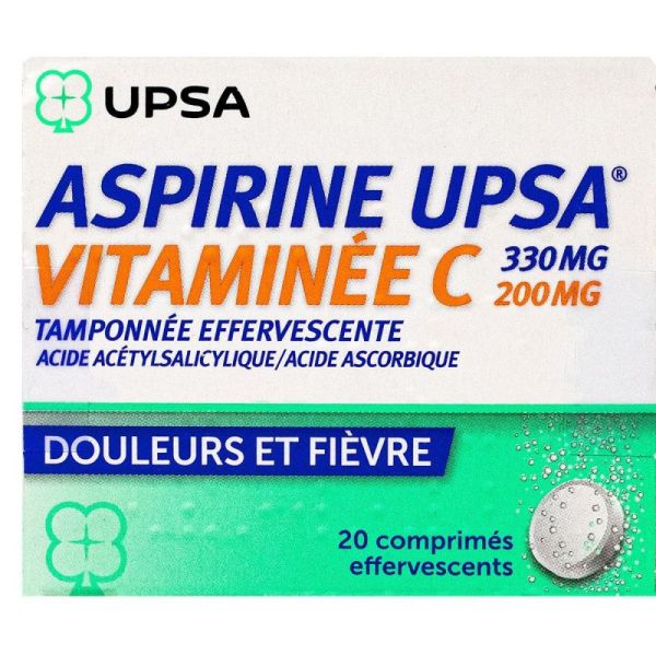 Aspirin Vit C Upsa Cpr Eff 20