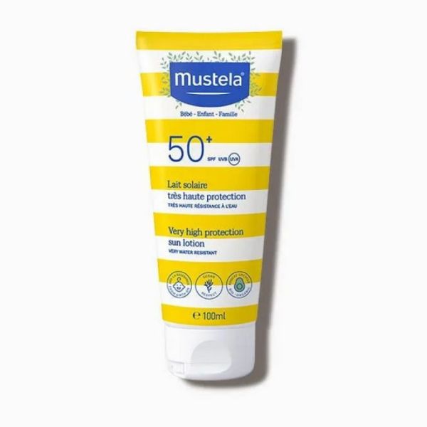 Mustela Solaire Spf50+ Lait Sol Famille 100Ml