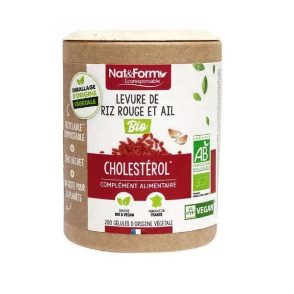 Nat&Form Eco Resp Lev Riz Ail Bio Gél B/200